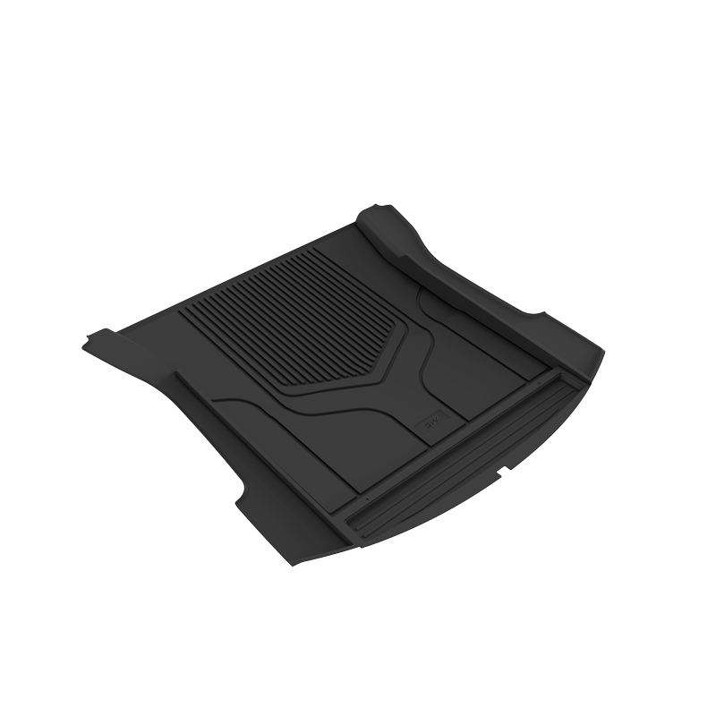 Factory Direct TPE <a href='/all-weather-trunk-mat/'>All Weather <a href='/trunk-mat/'>Trunk Mat</a></a> for Tesla Model 3 - Waterproof & Durable Protection for Your Car's Cargo Area.