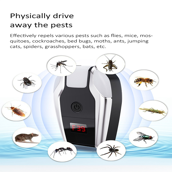 Factory Direct: Effective Digital Ultrasonic Insect & <a href='/mouse-repellent/'>Mouse Repellent</a> Made in China