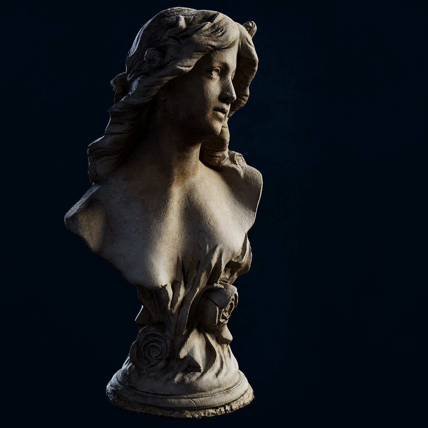 Venus Bust Sculpture Candle  Made by Others Art and Design Store