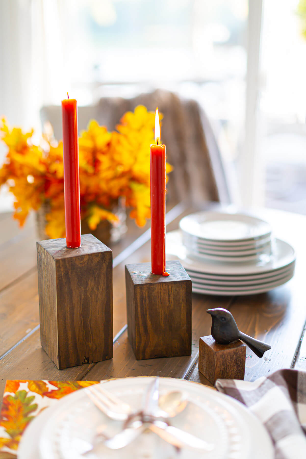 DIY Candle Holders - Homey Oh My