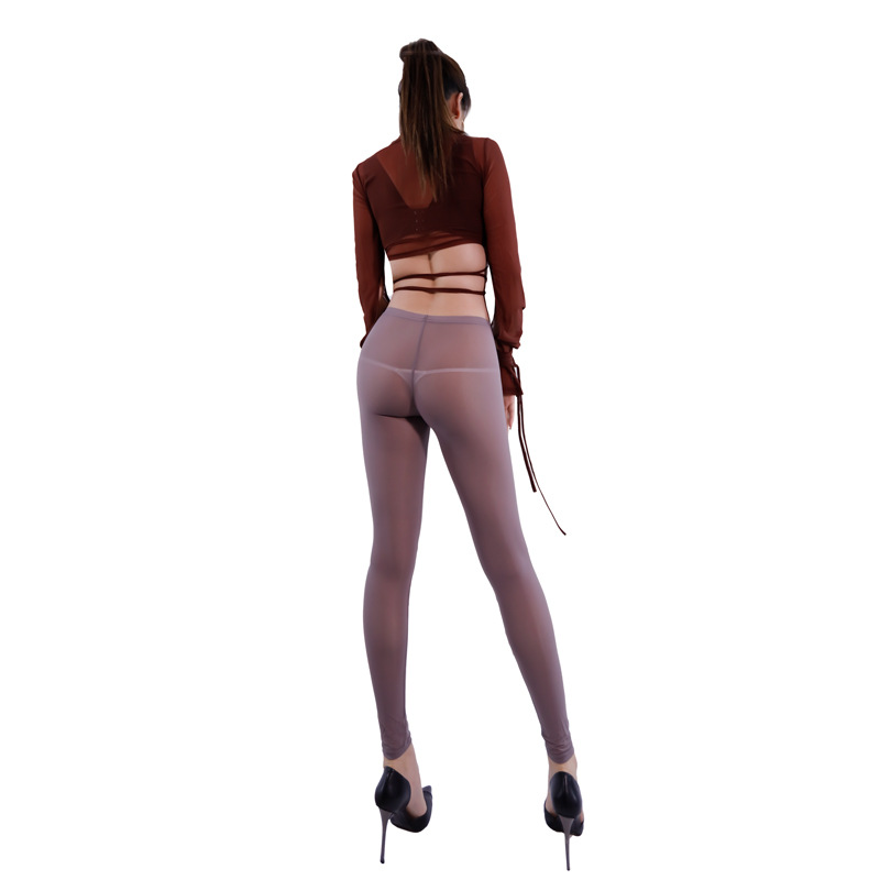 Shop Sheer Comfort and Style with <a href='/zhihui/'>ZHIHUI</a>'s Wholesale Ice Silk Yoga Pants