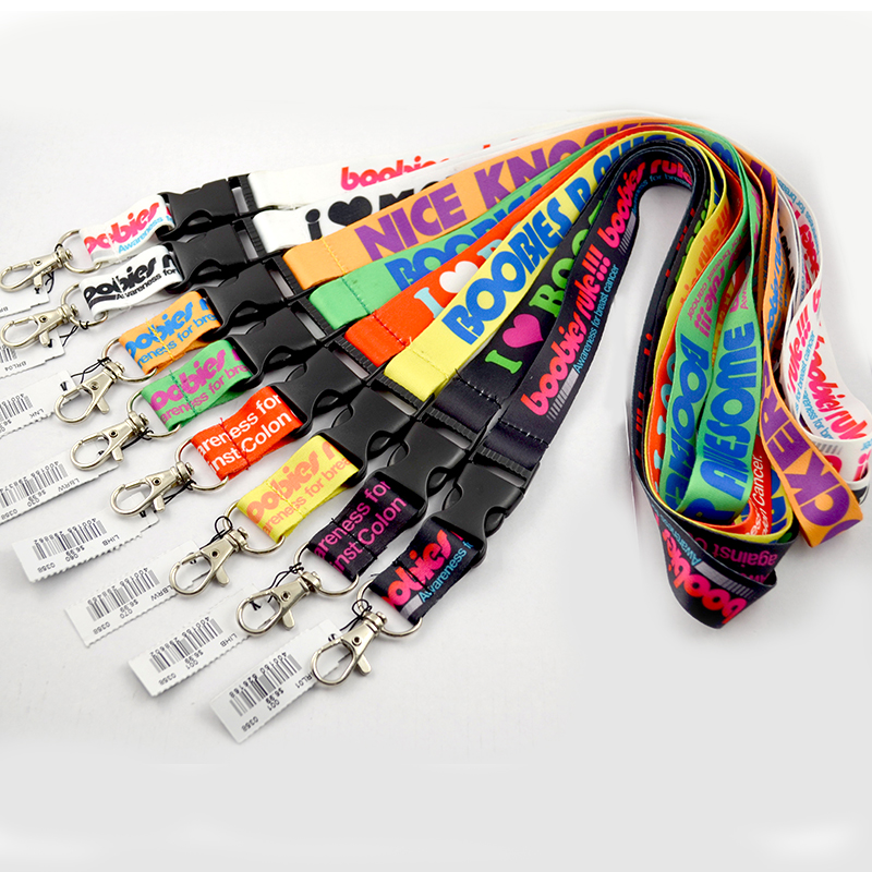 Sublimation <a href='/keychain-lanyard/'>Keychain Lanyard</a>s With Logo Custom Polyester Lanyard ,ID Card Holder Lanyard,Cartoon Character Anime Cute Lanyards