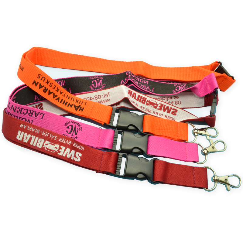 Custom Made Lanyards Direct from Factory - No Minimum Order Required!