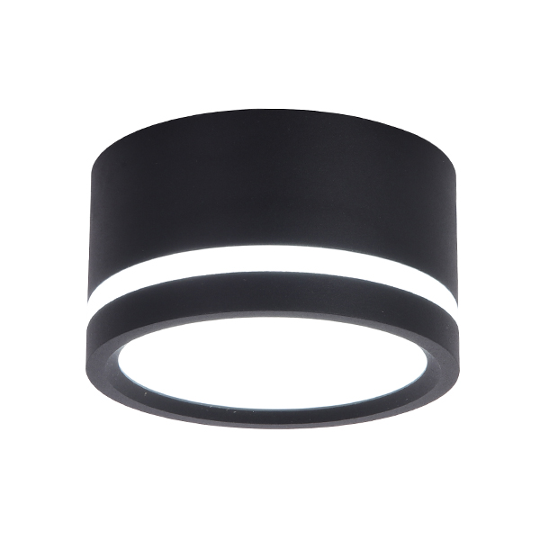 Factory Direct: Black LED Surface Mount <a href='/ceiling-light/'>Ceiling Light</a> for Living Rooms & Hotels - MKD-A3001BK