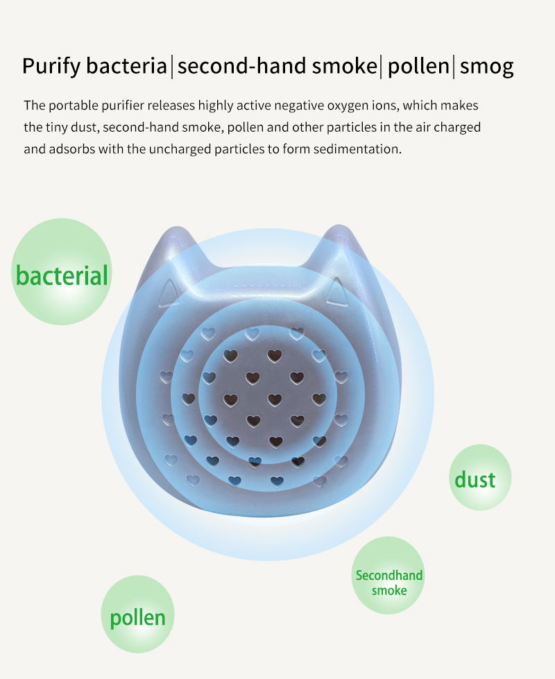 Nano negative ion purifier