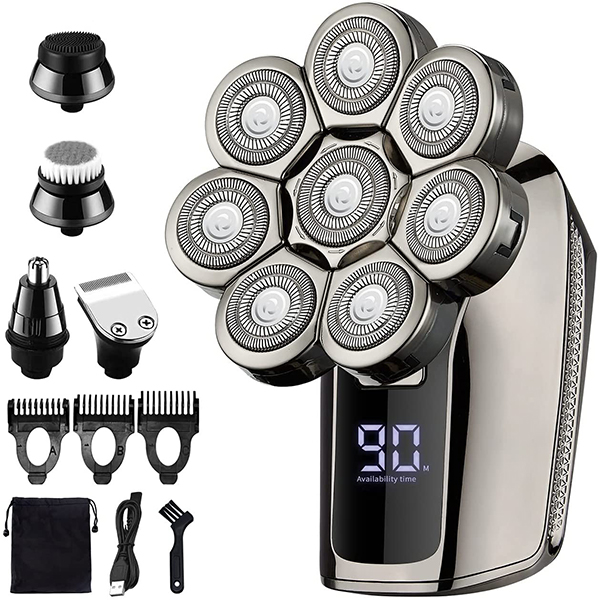 Electric shaver multifunction shaver bald head machine