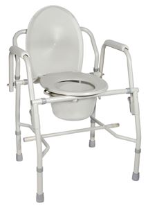 <a href='/commode-chair/'>Commode Chair</a>s : Drop-Arm Transport Chair/Commode